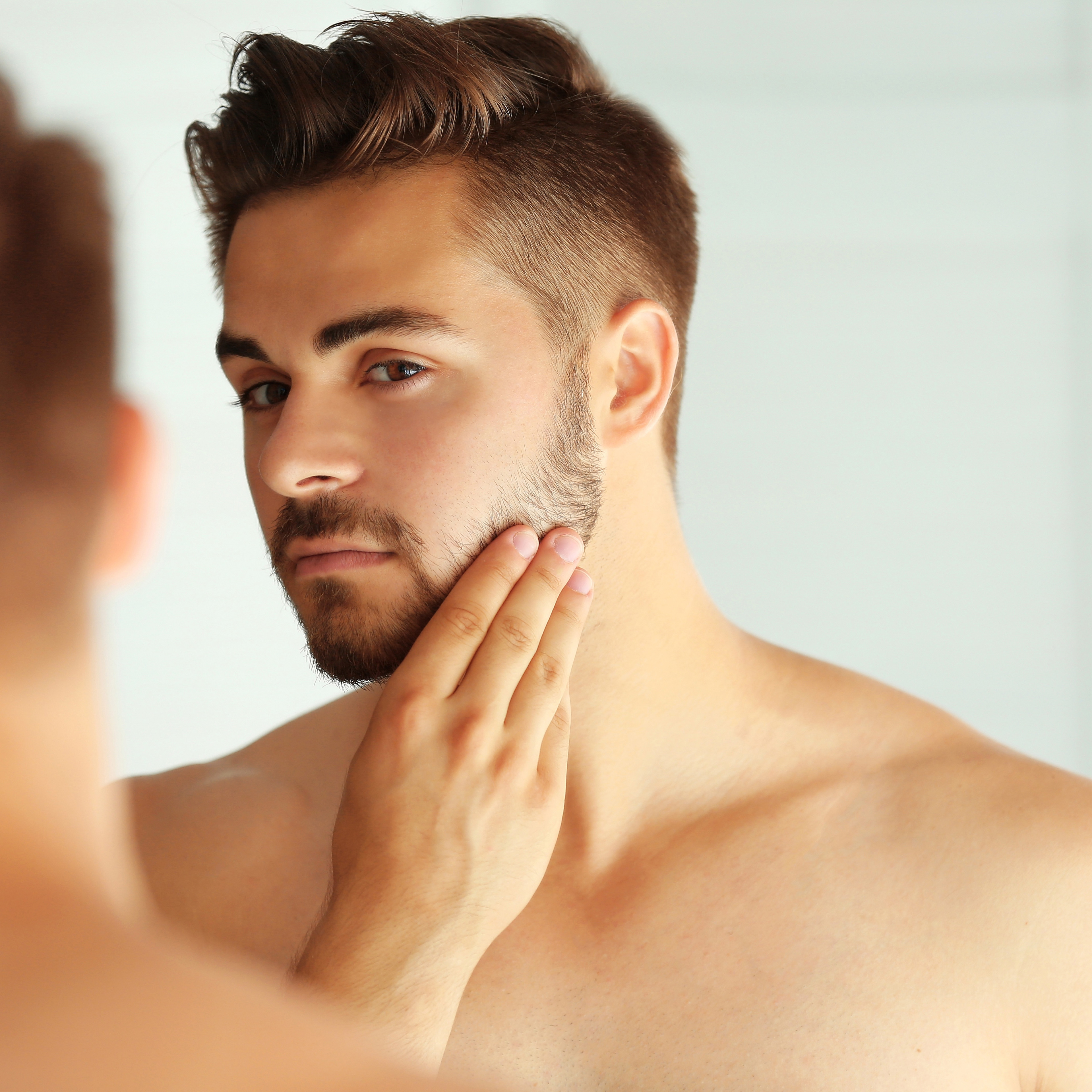 There are many treatments for the male aesthetic, including laser hair removal.